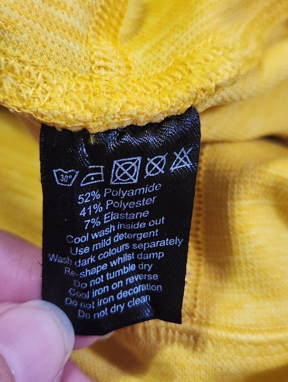 Alphalete Revival R6 Seamless Moto Legging Heathered Mustard Yellow Size Small - Picture 6 of 11